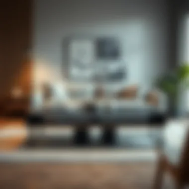 Functional Coffee Table in Modern Interior Functional coffee table in a modern interior setting