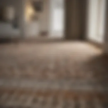 Various carpet types suitable for corridors