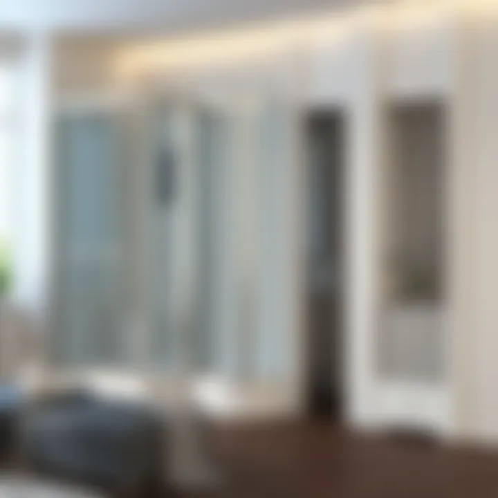 A comparison of various shower cabin models showcasing options.