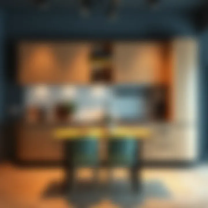 Efficient Kitchen Design and Layout Functional kitchen layout with cabinetry