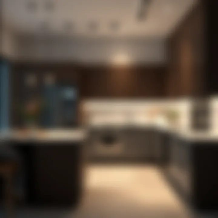 Contemporary Kitchen Aesthetics Modern kitchen with built-in appliances