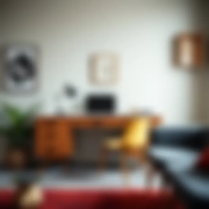 Aesthetic Second-Hand Desk Stylish second-hand desk for home office