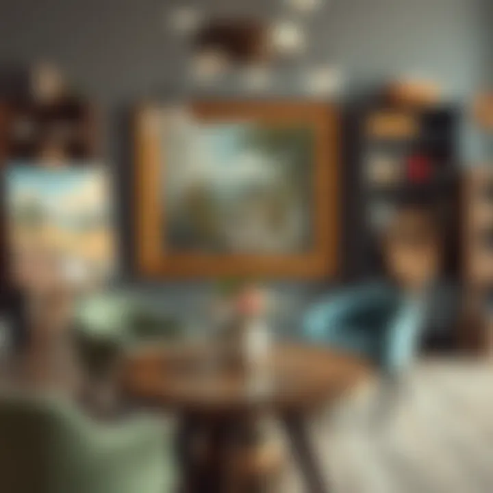 Local Artist's Masterpiece An artistic representation of a local artist's work