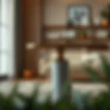 Elegant under-table foot extension system enhancing comfort