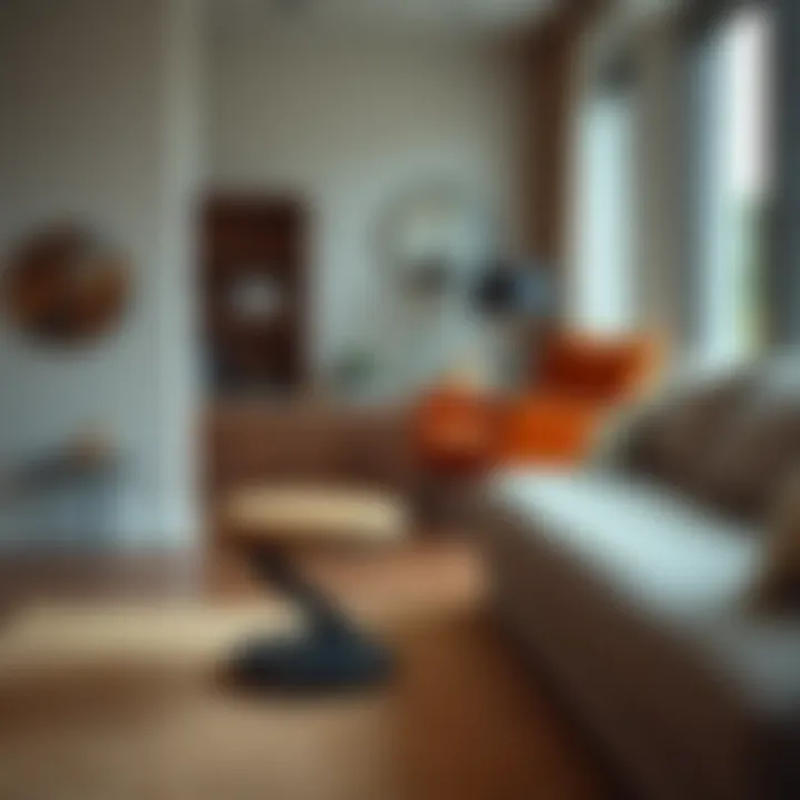 Functional Elegance in Everyday Use Functional foot extension system showcased in a contemporary setting