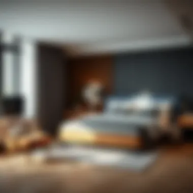 Variety of materials used in affordable bedroom sets