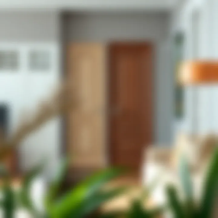 Diverse MDF Door Styles in Decor Various MDF door styles displayed in a home setting