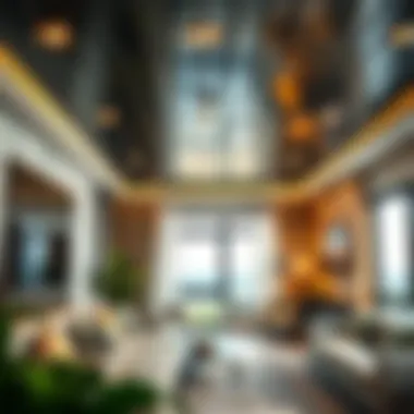 Diverse applications of metal ceilings in various rooms