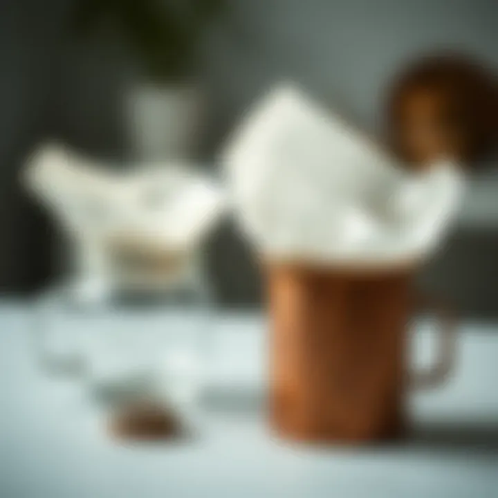 Metal vs Paper Coffee Filter Comparison of metal coffee filter and paper filter