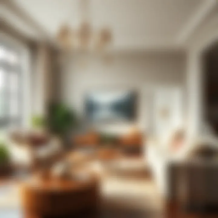 Beautifully decorated home interior with tasteful furnishings