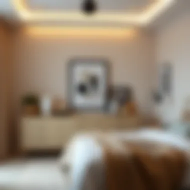 Modern Aesthetics: A Perfect Bedroom Addition Modern dresser in a chic bedroom setting