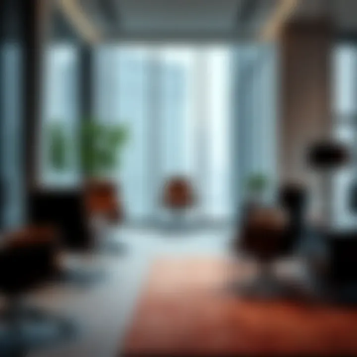 Sophisticated Office Chair Designs Elegant modern office seating arrangement