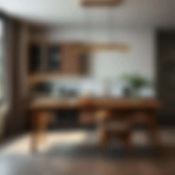 Functional Kitchen Table with Storage Functional kitchen table design with storage options