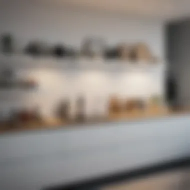Contemporary Shelving for Modern Kitchens Modern kitchen shelving design showcasing sleek lines and minimalistic style