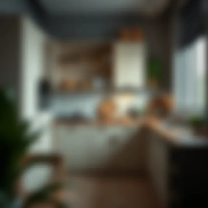 Practical Storage Solutions Functional storage solutions in kitchen corner