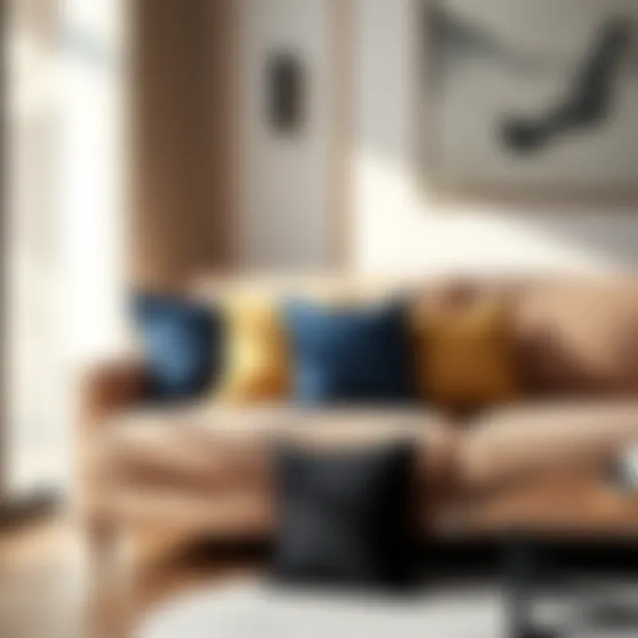 Style Meets Comfort: Novussi Cushions in Modern Homes Stylish novussi cushions in a modern home setting