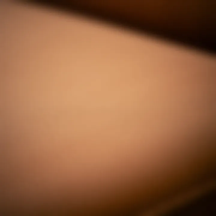 Close-up of nubuck fabric showcasing its texture