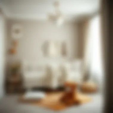 Stylish Nursery with Muslin Stylish nursery showcasing muslin bathrobe in decor