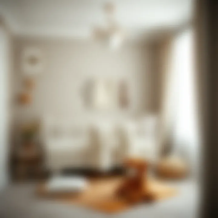 Stylish Nursery with Muslin Stylish nursery showcasing muslin bathrobe in decor