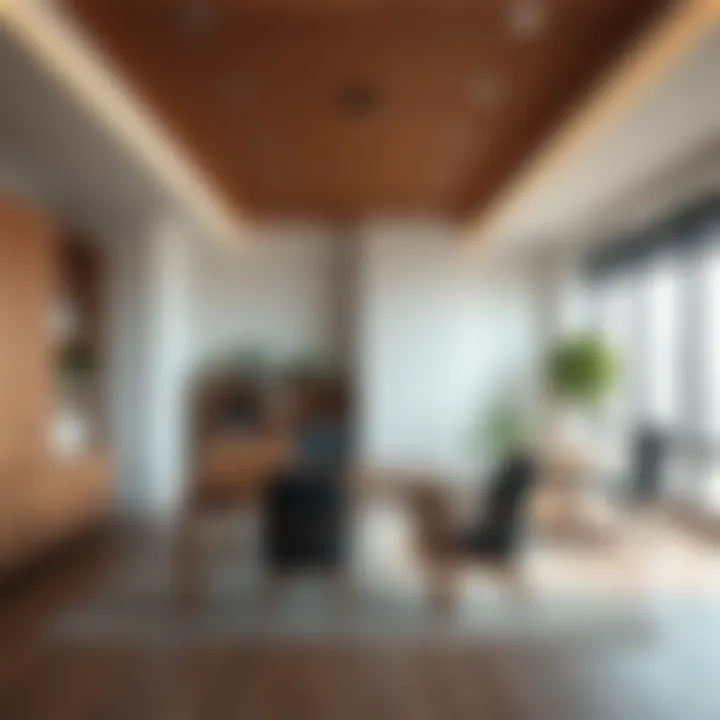 Aesthetic designs enhancing office space functionality