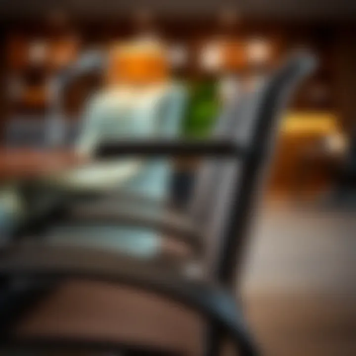 Stylish armrest options for office chairs