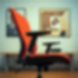 Ergonomic office chair parts for enhanced comfort