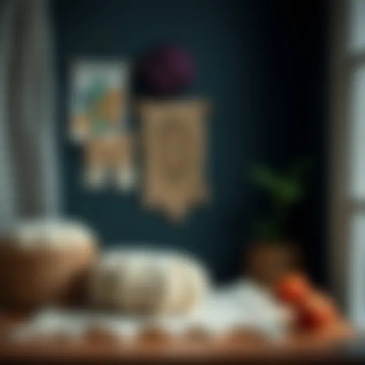 Different crochet techniques displayed