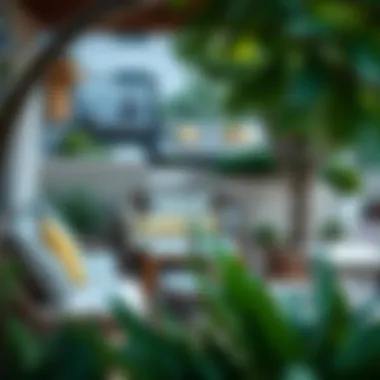 Inviting outdoor seating area for relaxation