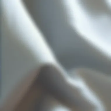 Close-up of soft, textured cotton fabric