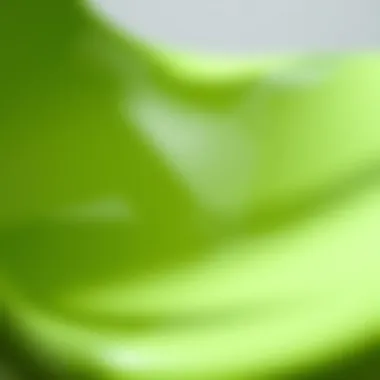 Close-up of Plastic Chair Material Quality Close-up of the material quality of a plastic chair