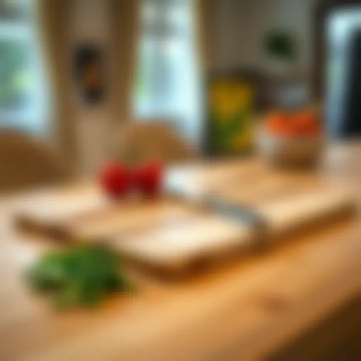 Environmental considerations related to polyethylene cutting boards