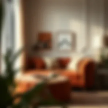 Elegant design of upholstered corner puff furniture