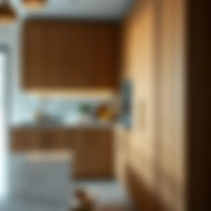 Diverse Materials for Kitchen Cabinets A variety of materials used in kitchen cabinets