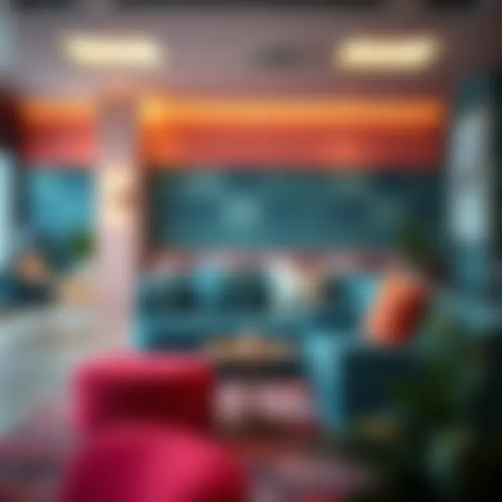 Stylish Color Combinations in Seating Stylish color combinations in seating