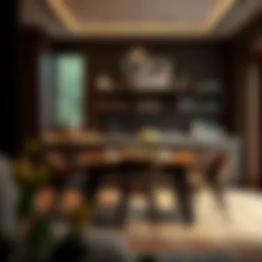 Creating Warmth: A Cozy Dining Experience A cozy dining area featuring a second-hand dessert counter