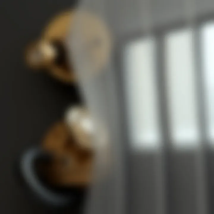 Close-up of black glass foil texture showcasing its sophistication