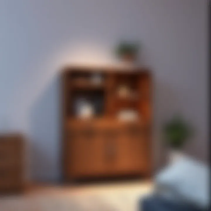 Versatility Meets Style in Storage Solutions Stylish dresser showcasing versatile storage options