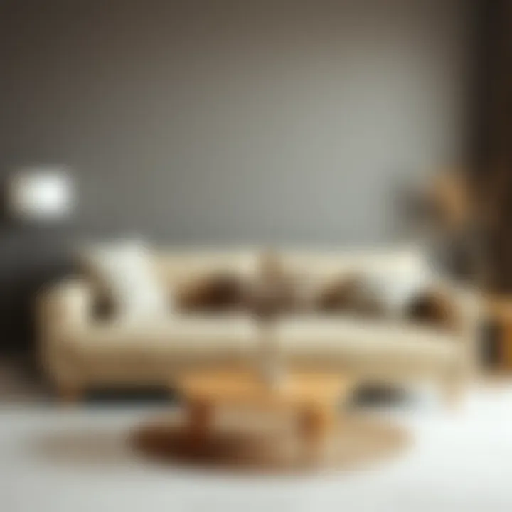 Stylish sofa bed showcasing versatility in design and space-saving features