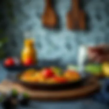 A delicious dish prepared using Tefal steel frying pan