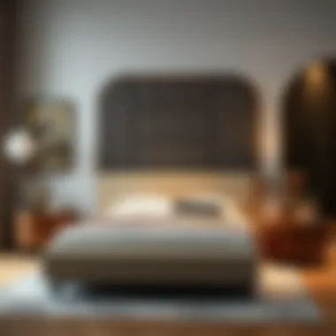 Luxurious materials used in single bed bases