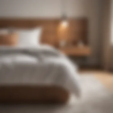 Single Bed Design Insights Detailed view of a single bed showcasing its structure and design.
