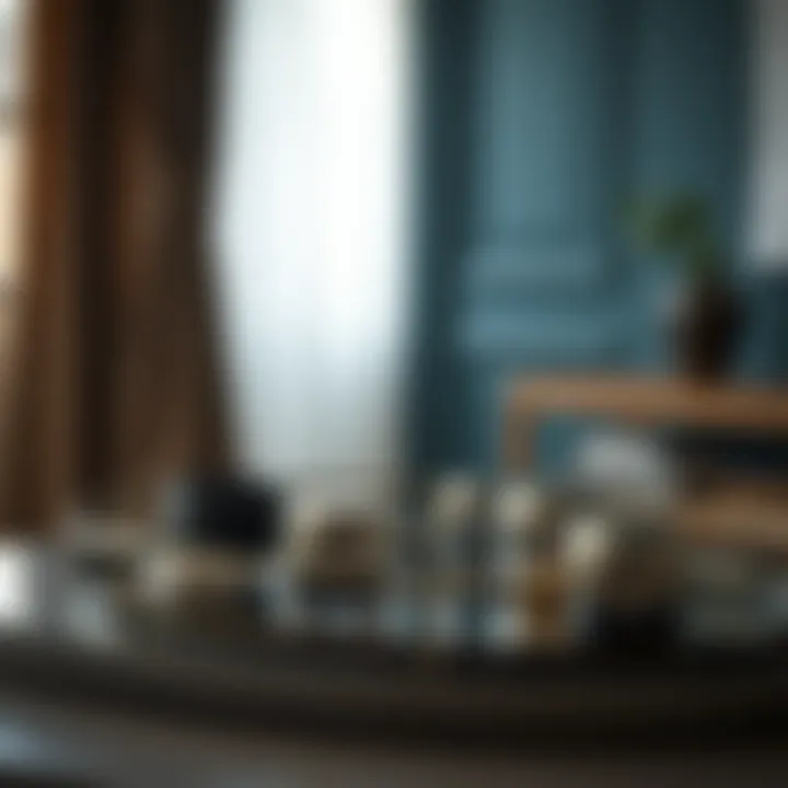 Modern metal tray with sleek design