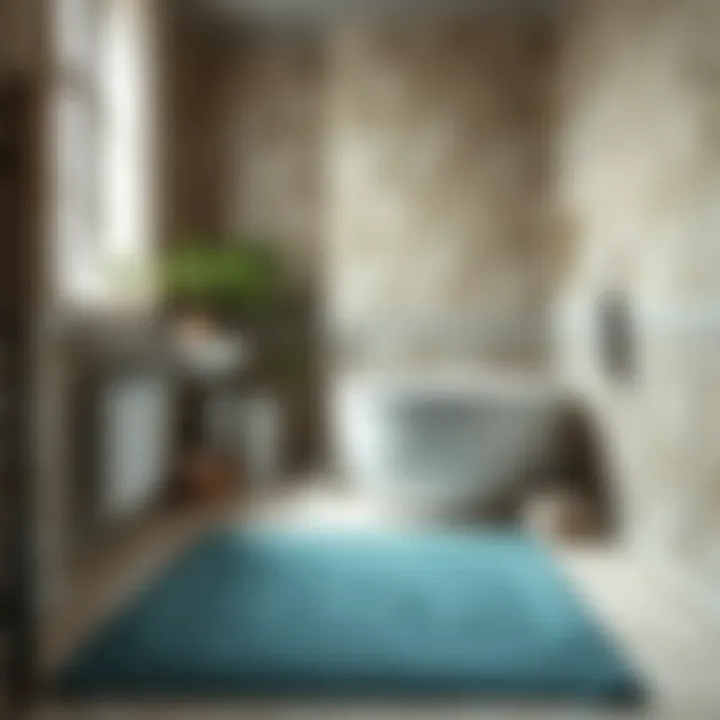 Tips for maintaining bathroom mats in pristine condition