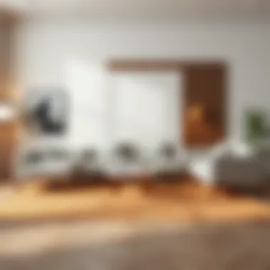 Elegant arrangement of a three plus three plus one sofa set