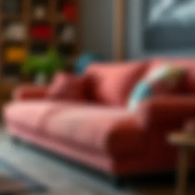 Colorful fabric samples for sofa sets