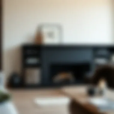 Contemporary Design Trends in Fireplace Units A stylish fireplace unit with trending design elements, illustrating contemporary decor.