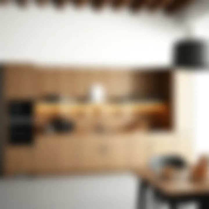 Functional Design of Long Kitchen Cabinets Functional storage solutions in a long kitchen cabinet