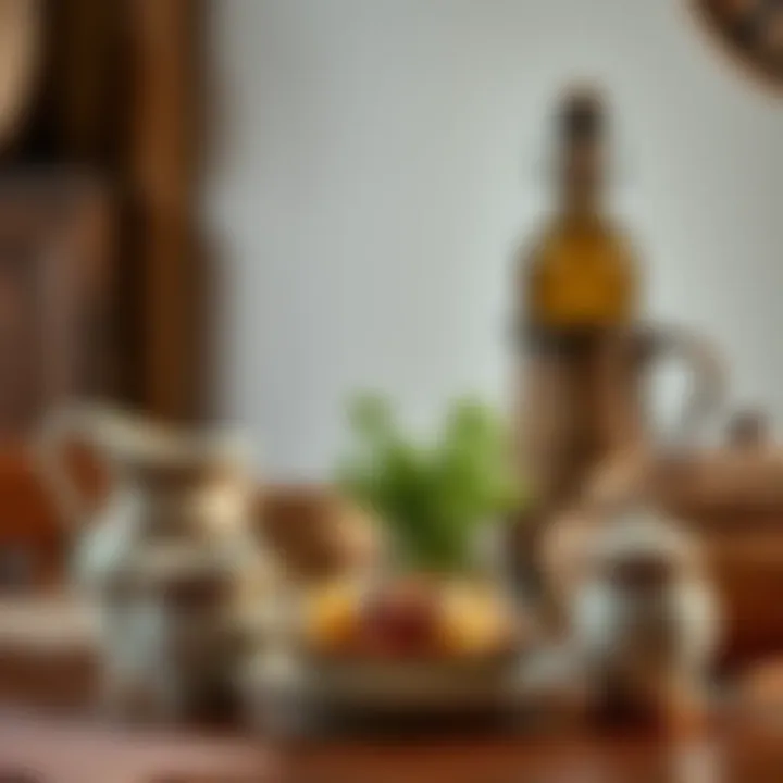 Traditional Craftsmanship in Vintage Dinnerware Vintage dinnerware collection highlighting traditional craftsmanship