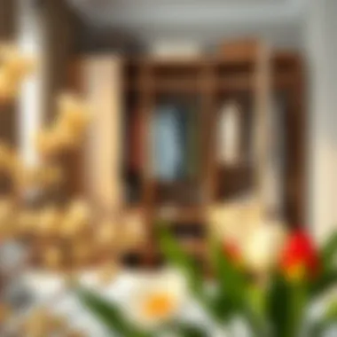 Practical tips for wardrobe organization displayed visually