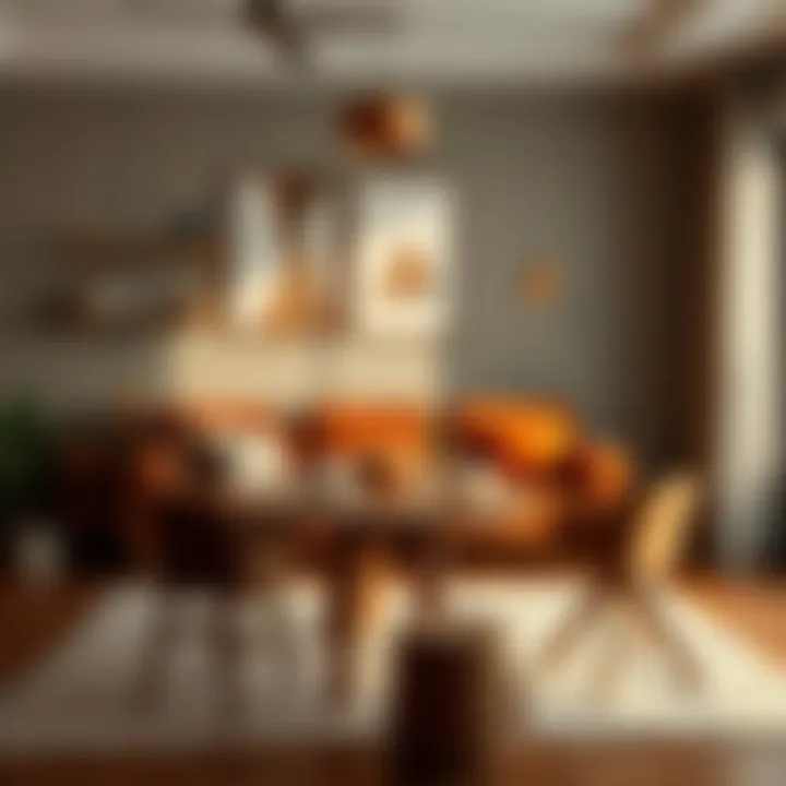 Warm wooden elements creating a serene atmosphere